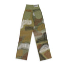 Green Camouflage Embroidery Pant