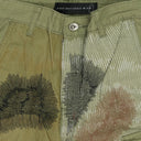 Green Camouflage Embroidery Pant