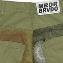 Green Camouflage Embroidery Pant
