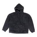 Black Rhinestone Pullover Hoodie