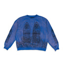 Blue Cathedral Pullover Sweater