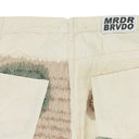 Ivory Camoflauge Embroidered Pants