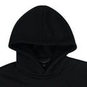Black Zippered Multilayer Hoodie