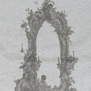 Grey Arc Mirror Pullover Sweater