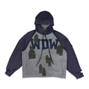 Vintage Gray Faded WDW Pullover Hoodie