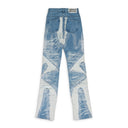 BLUE PATH STRAIGHT JEANS