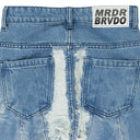 BLUE PATH STRAIGHT JEANS