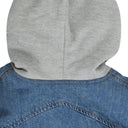 Multicolor Indigo/Cream Varsity Jacket