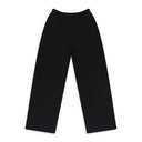 Black Knee Zipper Pant