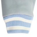 Mint Wool Lightning Varsity Jacket