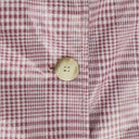 Pink Plaid Vinyl Trenchcoat