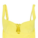 Yellow Bustier Dress
