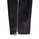 Black/Yellow Leather Racing Jacket