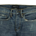 Indigo Perforated Denim