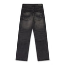 Black Dirty Fade Denim