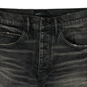 Black Dirty Fade Denim