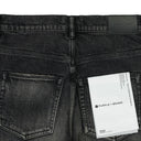 Black Dirty Fade Denim