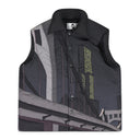 Black Night Life Puffer Jacket