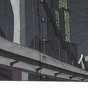 Black Night Life Puffer Jacket