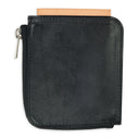 Black Cow Leather Coin Pouch