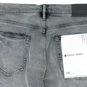 Gray Charcoal Wash Denim