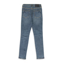 Blue Skinny Vintage Coated Denim