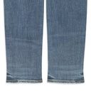 Blue Skinny Vintage Coated Denim