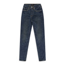 BLUE DARK STONE RINSE SKINNY JEANS