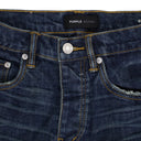 BLUE DARK STONE RINSE SKINNY JEANS