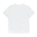 WHITE CLEAN JERSEY SHORT SLEEVE T-SHIRT