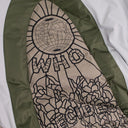 MULTI DIAGONAL GLASS PUFFER JACKET