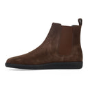 Brown Chelsea Suede Boots