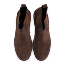 Brown Chelsea Suede Boots