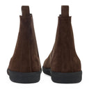 Brown Chelsea Suede Boots
