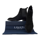 Black Bordeaux Chelsea Boot