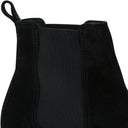 Black Bordeaux Chelsea Boot