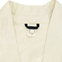 Cream Wide-Fit Kimono With Belt