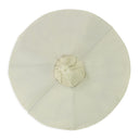 WHITE LEATHER SUNHAT BASEBALL CAP