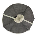 WHITE LEATHER SUNHAT BASEBALL CAP