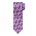 Purple Abstract Detail Tie