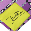 Purple Abstract Detail Tie