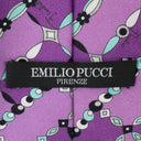 Purple Abstract Detail Tie