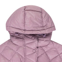 Pink Long Belted Puffer