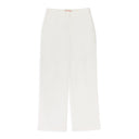 White Full Leg Trouser