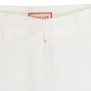 White Full Leg Trouser