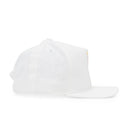 White Azur Linen Baseball Cap