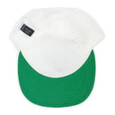 White Azur Linen Baseball Cap