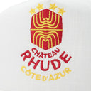 White Azur Linen Baseball Cap