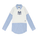 Blue/White My City Blouse