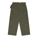 Green Seersucker Parachute Pant
